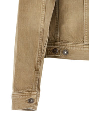 Tom Ford Beige Cotton Denim Jacket - XXL