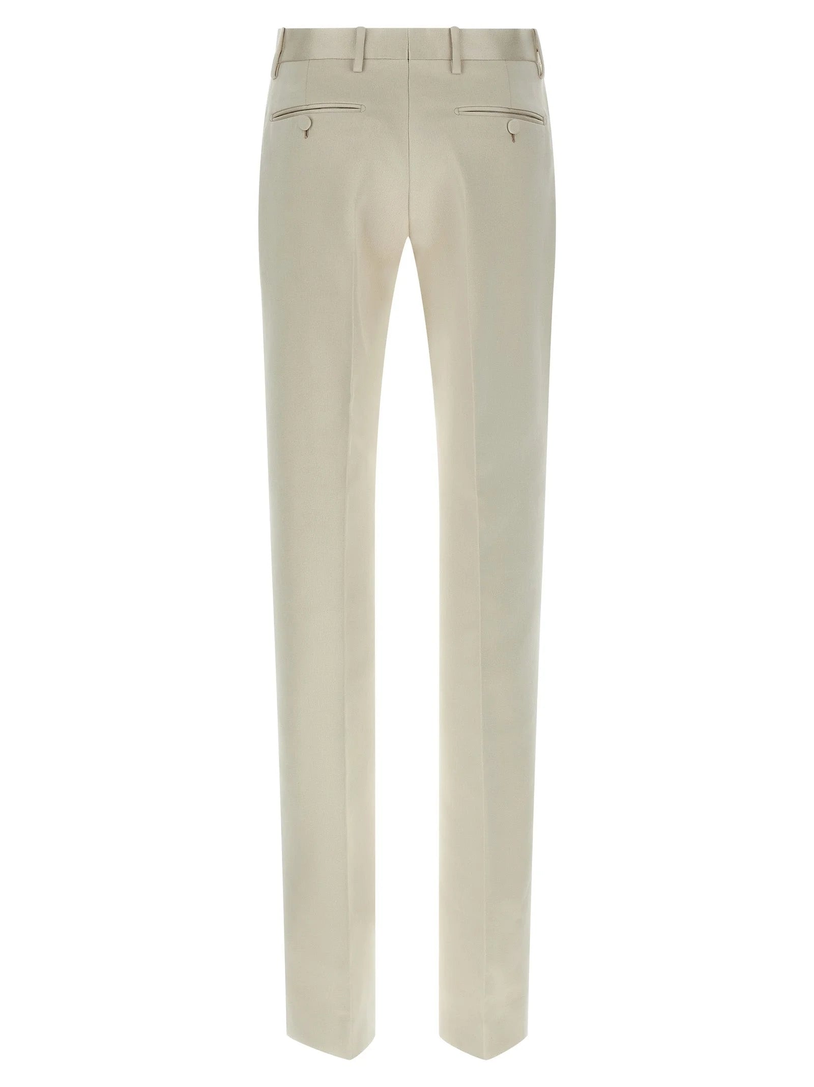 Tom Ford Beige Cotton Dress Pants - IT40