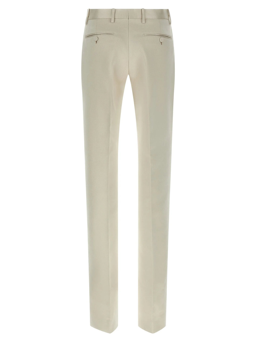 Tom Ford Beige Cotton Dress Pants - IT40