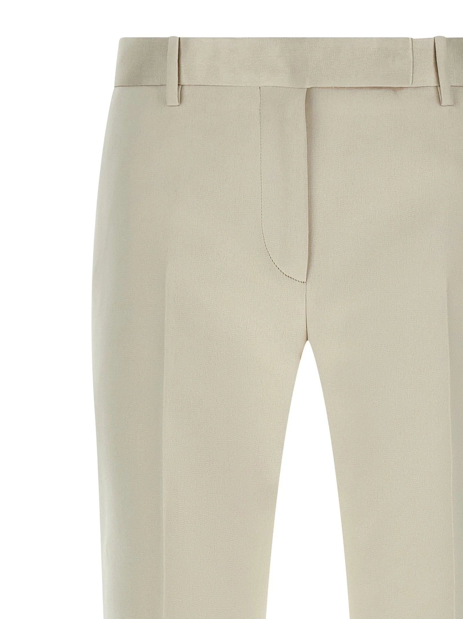 Tom Ford Beige Cotton Dress Pants - IT40