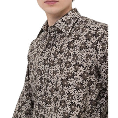 Tom Ford Bicolor Cotton Pattern Shirt - 42