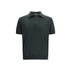 Tom Ford Bicolor Cotton Polo Shirt