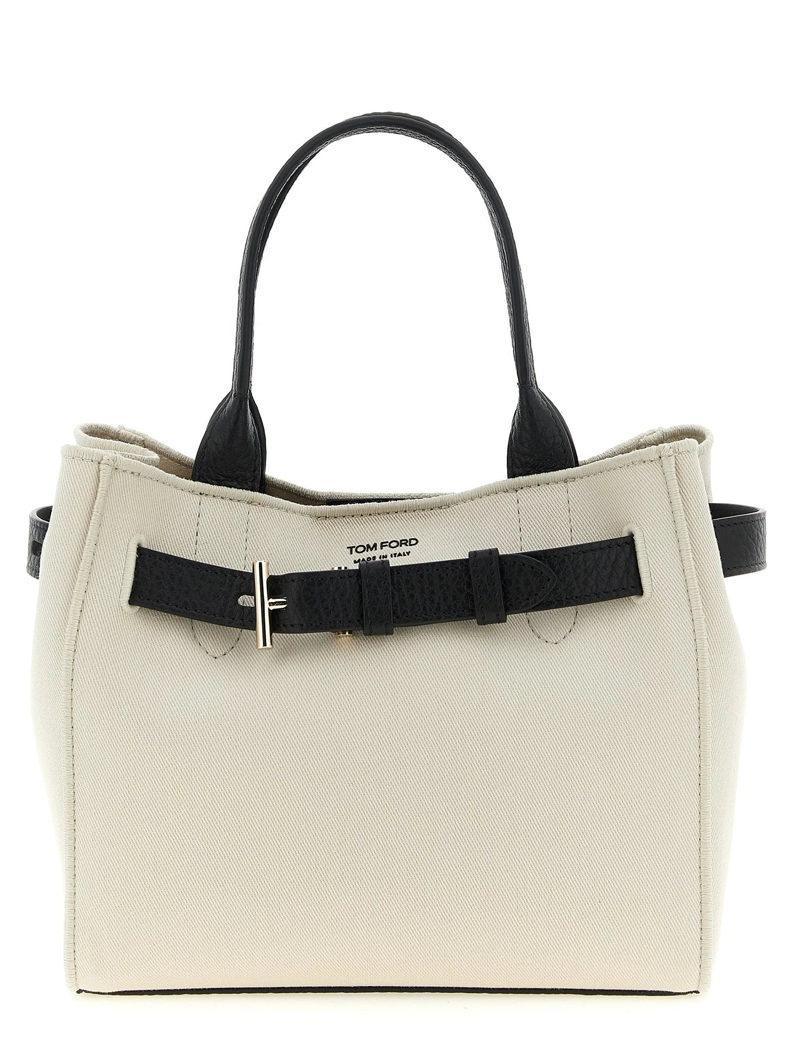 Tom Ford Bicolor Cotton Tote Bag