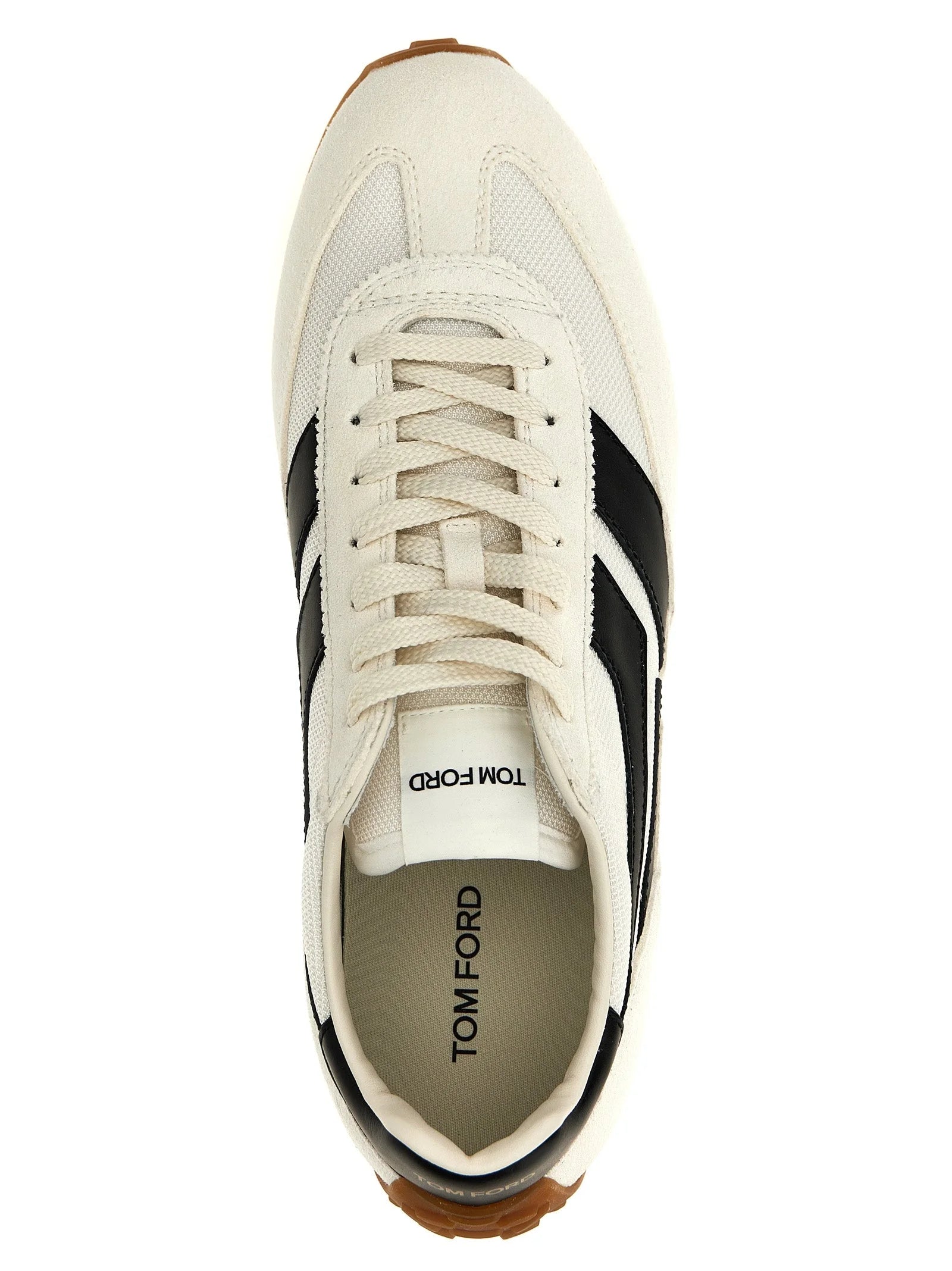 Tom Ford Bicolor Polyester Athletic Sneakers