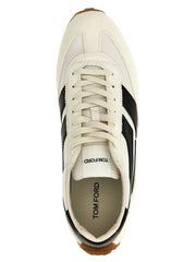 Tom Ford Bicolor Polyester Athletic Sneakers