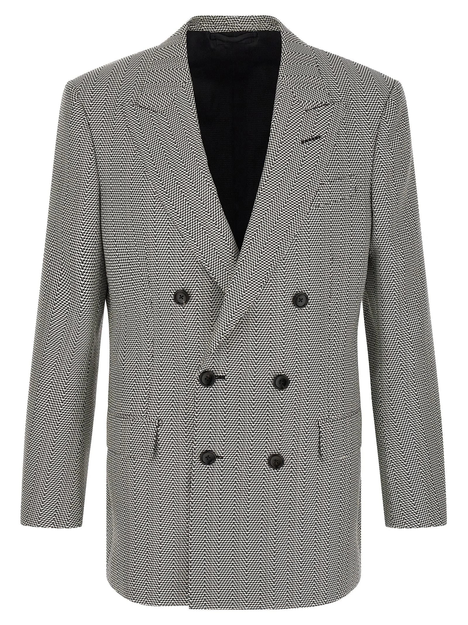 Tom Ford Bicolor Silk Blazer - IT50 | L
