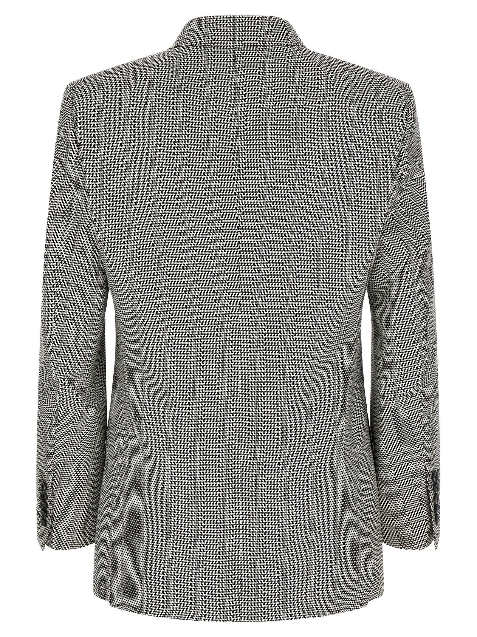 Tom Ford Bicolor Silk Blazer - IT50 | L