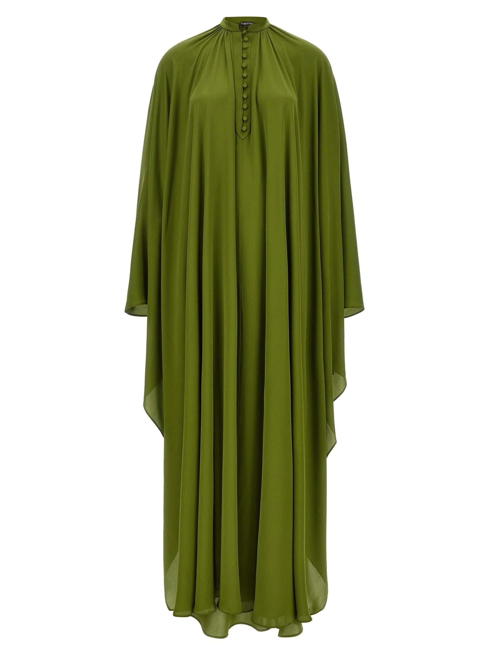 Tom Ford Bicolor Silk Long Dress - One Size