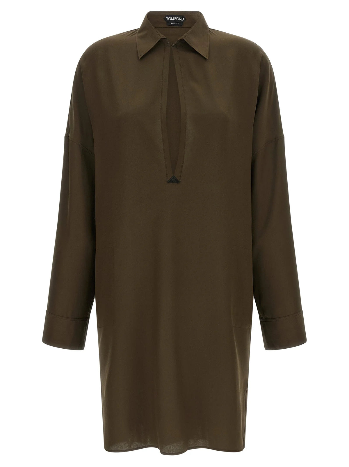 Tom Ford Bicolor Silk Midi Dress