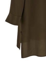 Tom Ford Bicolor Silk Midi Dress