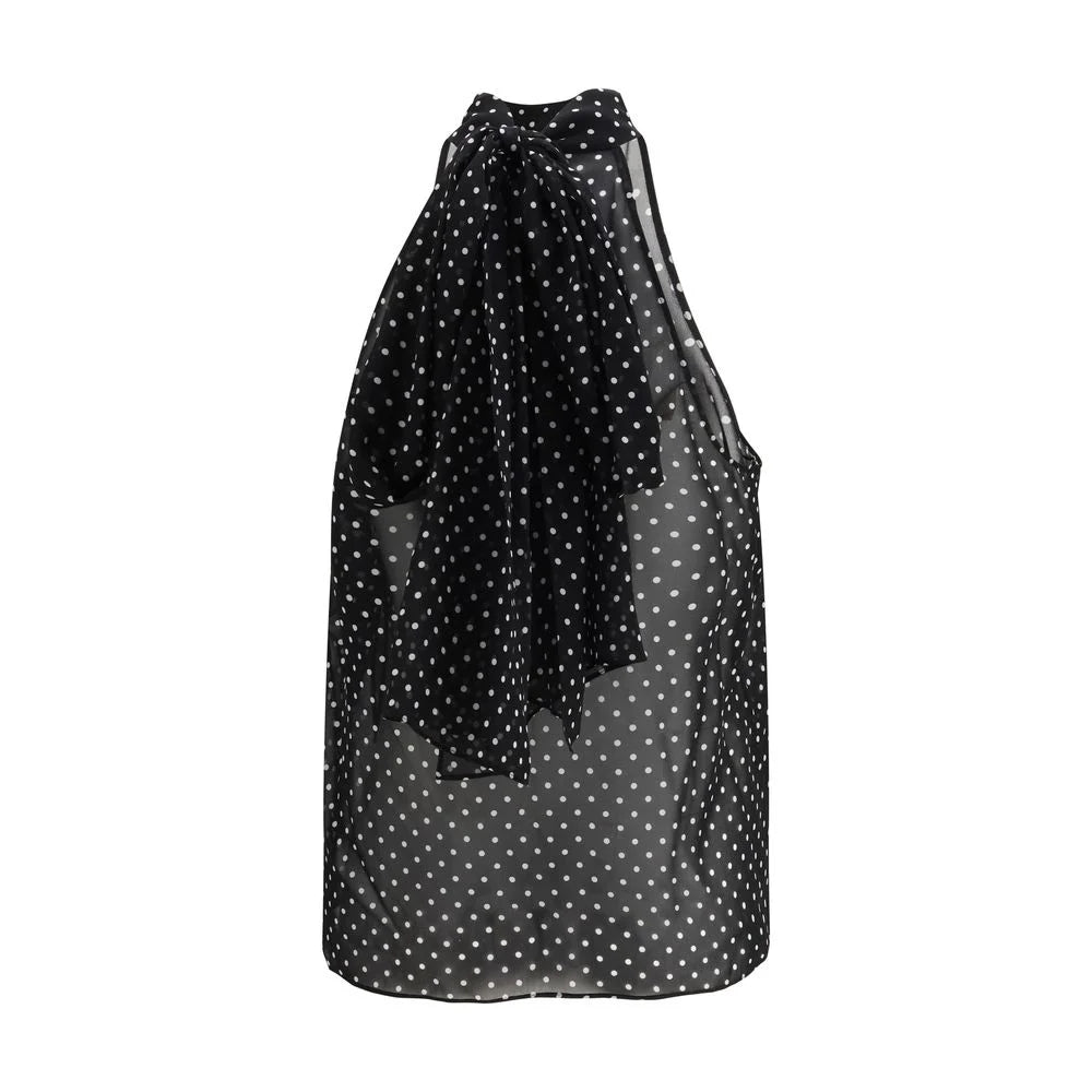 Tom Ford Bicolor Silk Top - IT40 | M