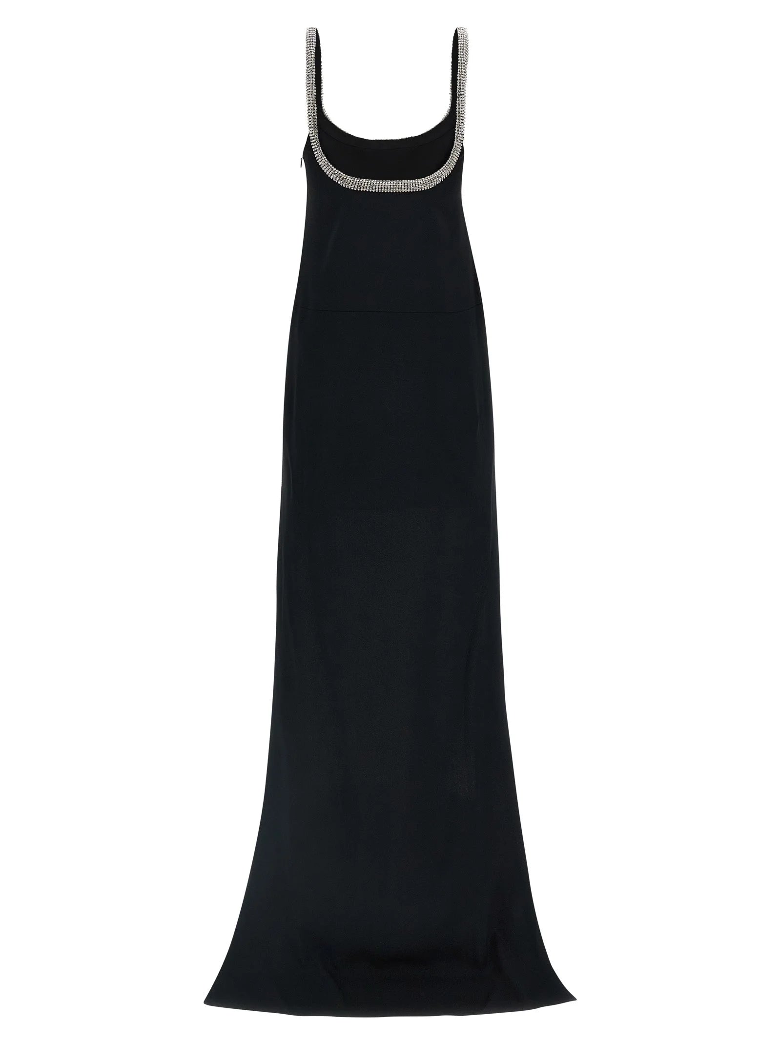 Tom Ford Black Acetate Long Dress - IT38