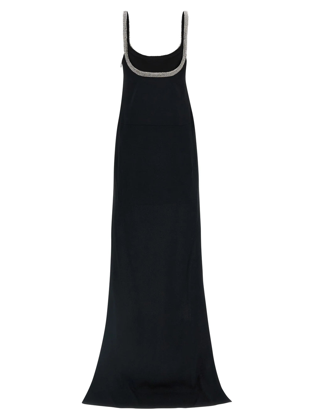 Tom Ford Black Acetate Long Dress - IT38