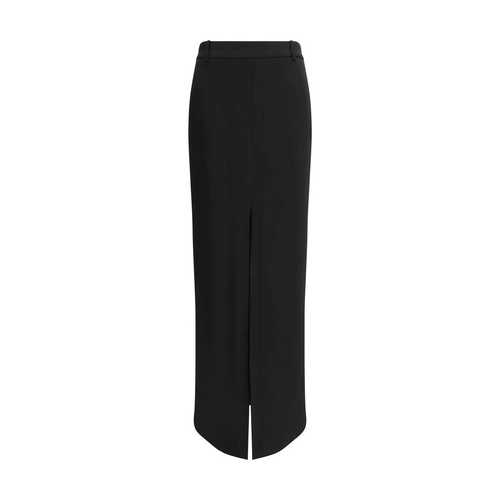 Tom Ford Black Acetate Long Skirt - IT36 | XS