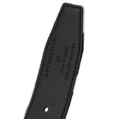 Tom Ford Black And White Leather Belt - Belts