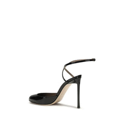 Tom Ford Black Calf Leather Bos Taurus High Heel Pumps - EU40/US10