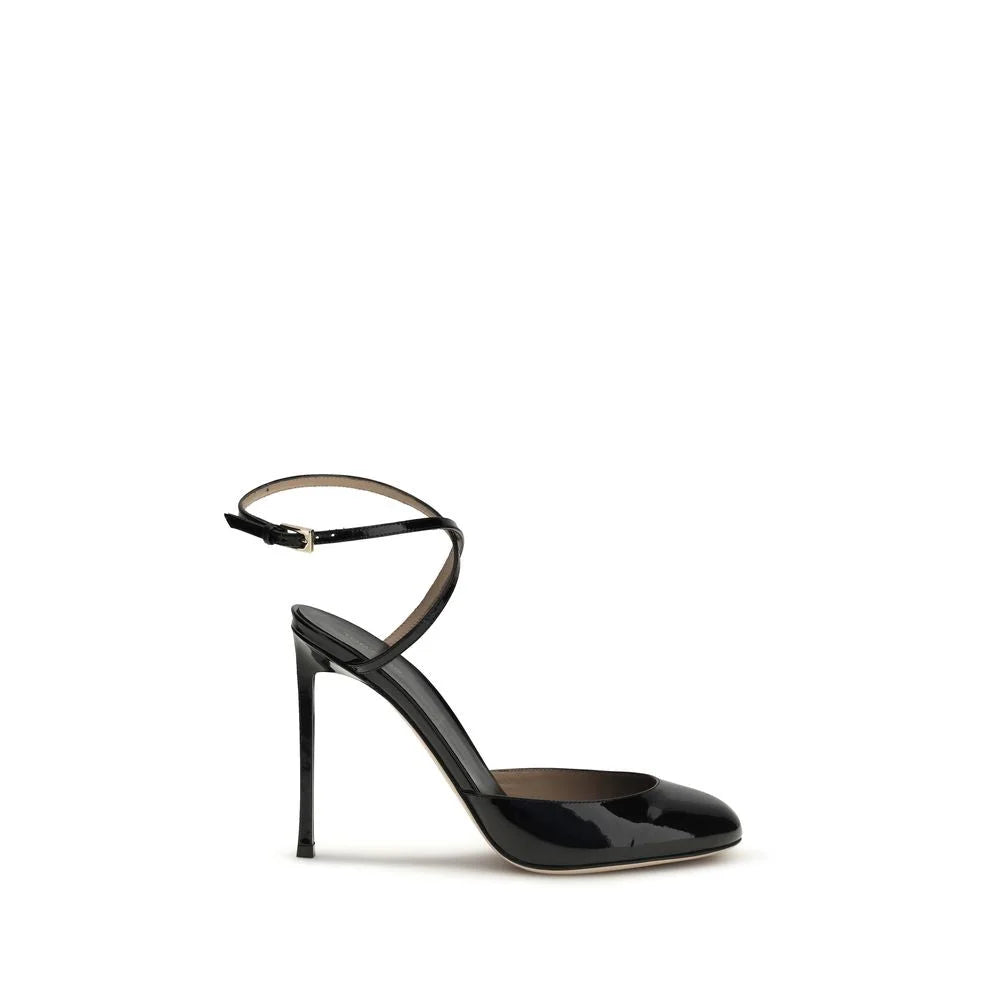Tom Ford Black Calf Leather Bos Taurus High Heel Pumps - EU40/US10