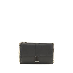Tom Ford Black Calf Leather Bos Taurus Shoulder Bag