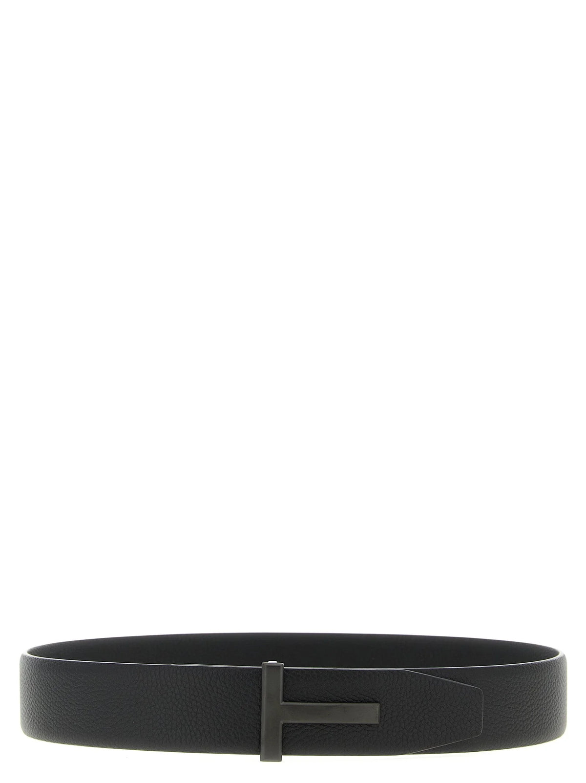 Tom Ford Black Calfskin Belt
