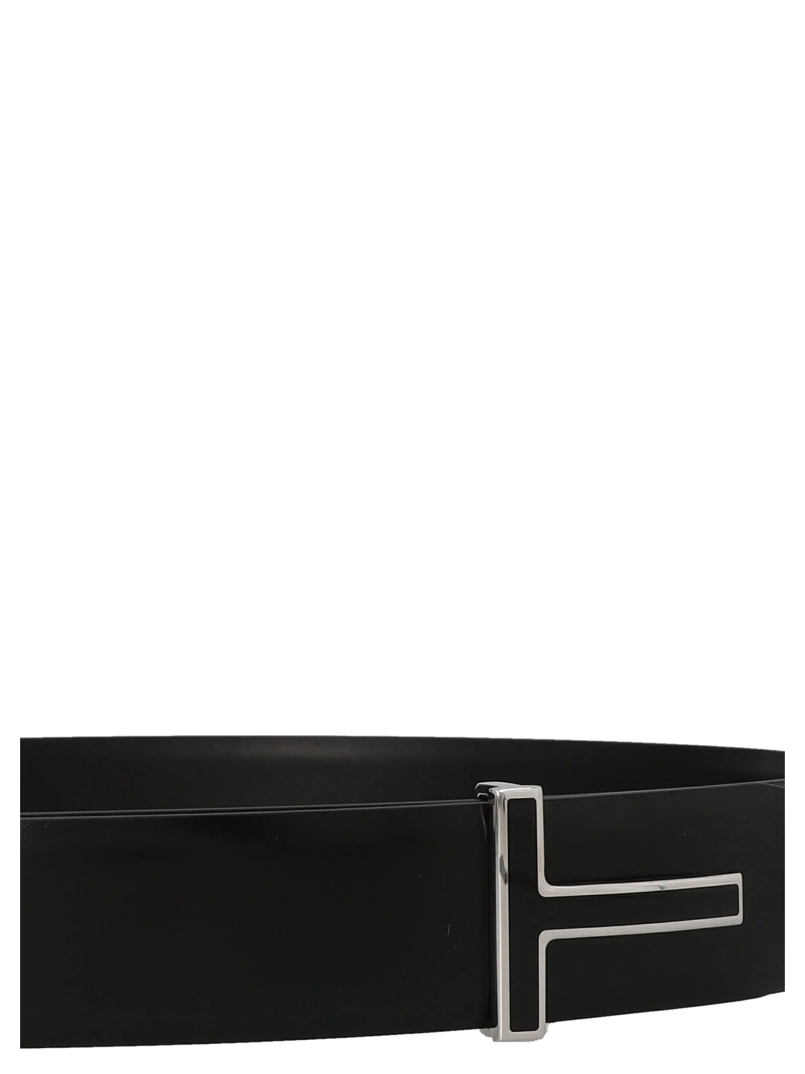 Tom Ford Black Calfskin Regular Belt - 115 cm / 46 Inches
