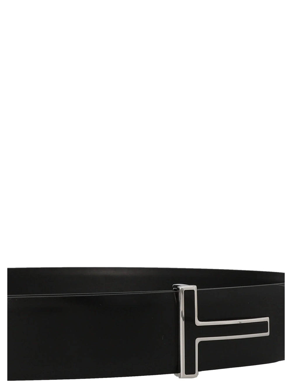Tom Ford Black Calfskin Regular Belt - 115 cm / 46 Inches