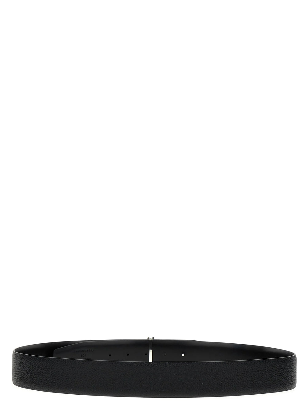 Tom Ford Black Calfskin Regular Belt