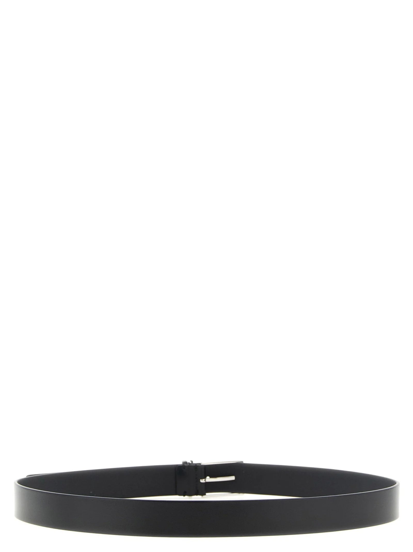 Tom Ford Black Calfskin Thin Belt