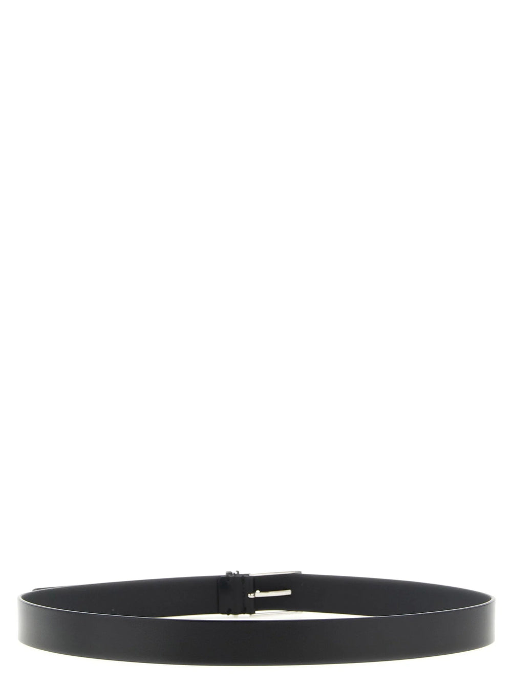 Tom Ford Black Calfskin Thin Belt