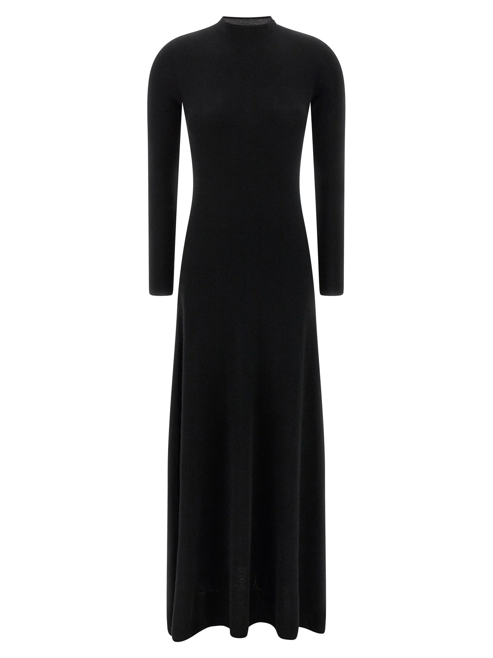 Tom Ford Black Cashmere Long Dress - S