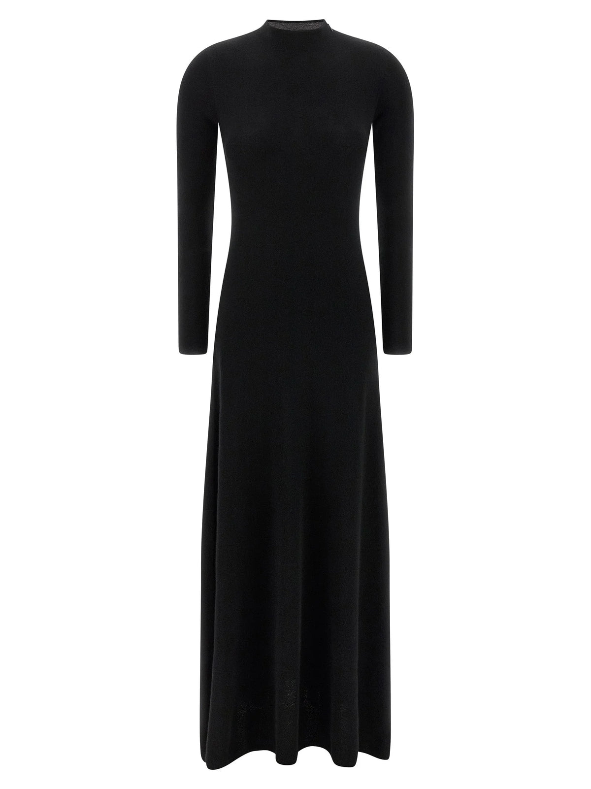 Tom Ford Black Cashmere Long Dress - S