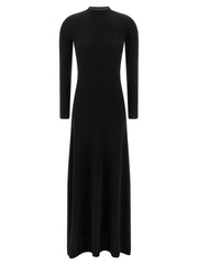 Tom Ford Black Cashmere Long Dress - S