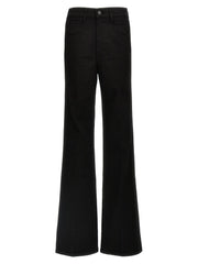 Tom Ford Black Cotton Flared Jeans