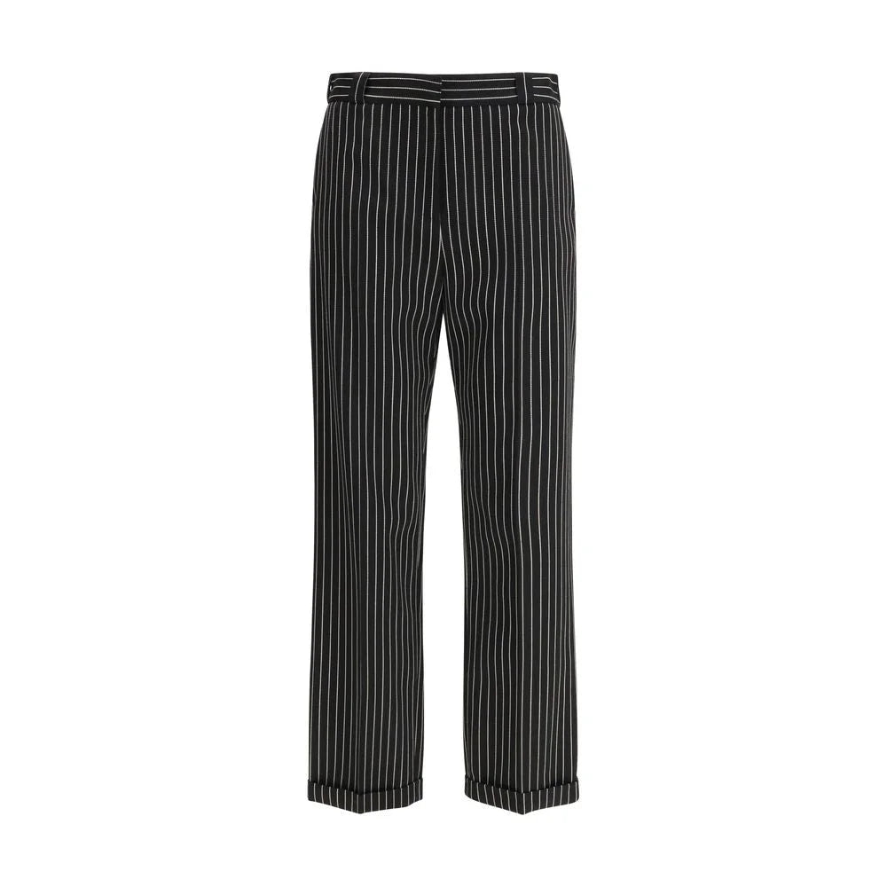 Tom Ford Black Fleece Wool Chino Pants - IT36 | XS