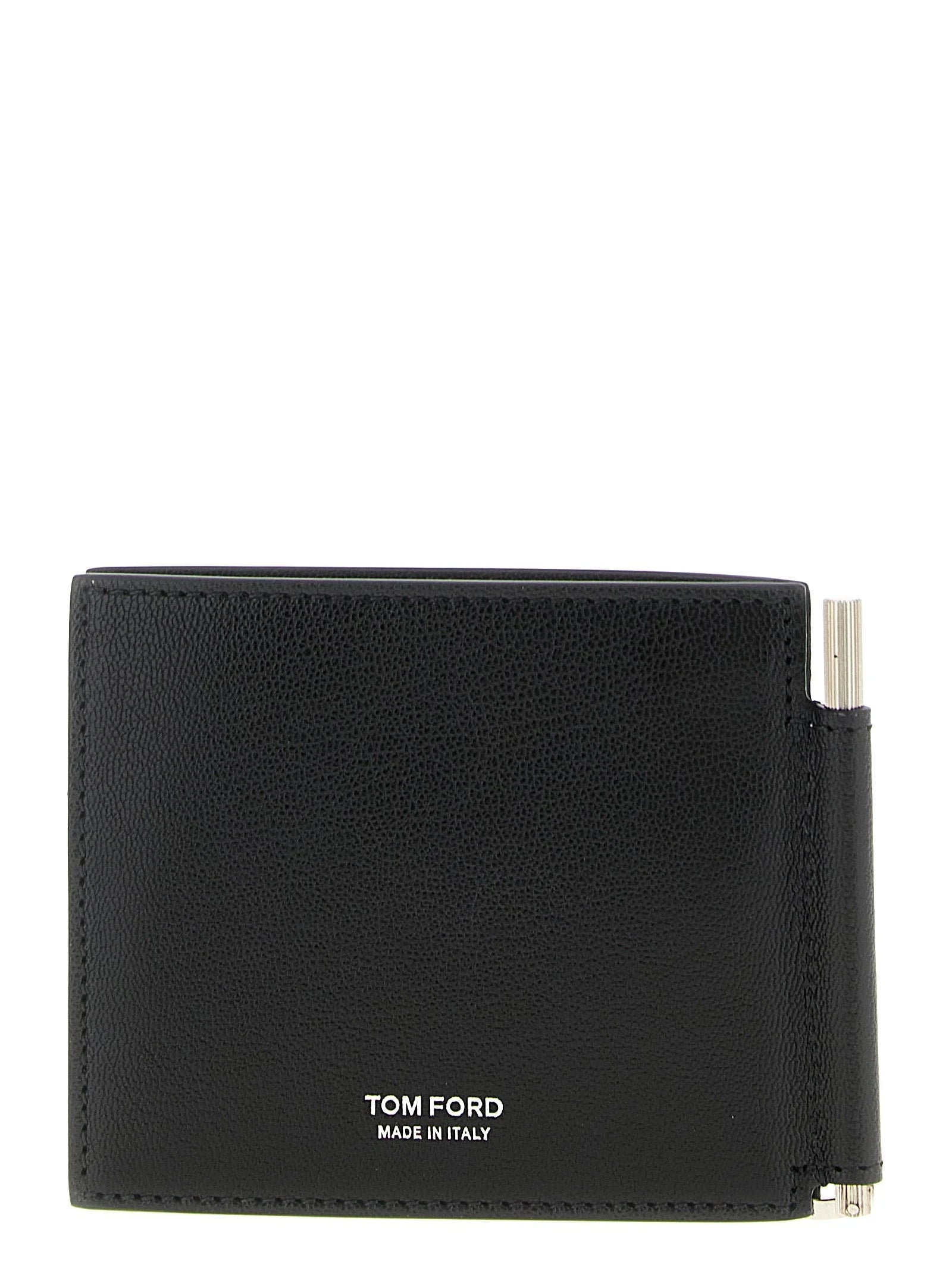 Tom Ford Black Goatskin Money Clip