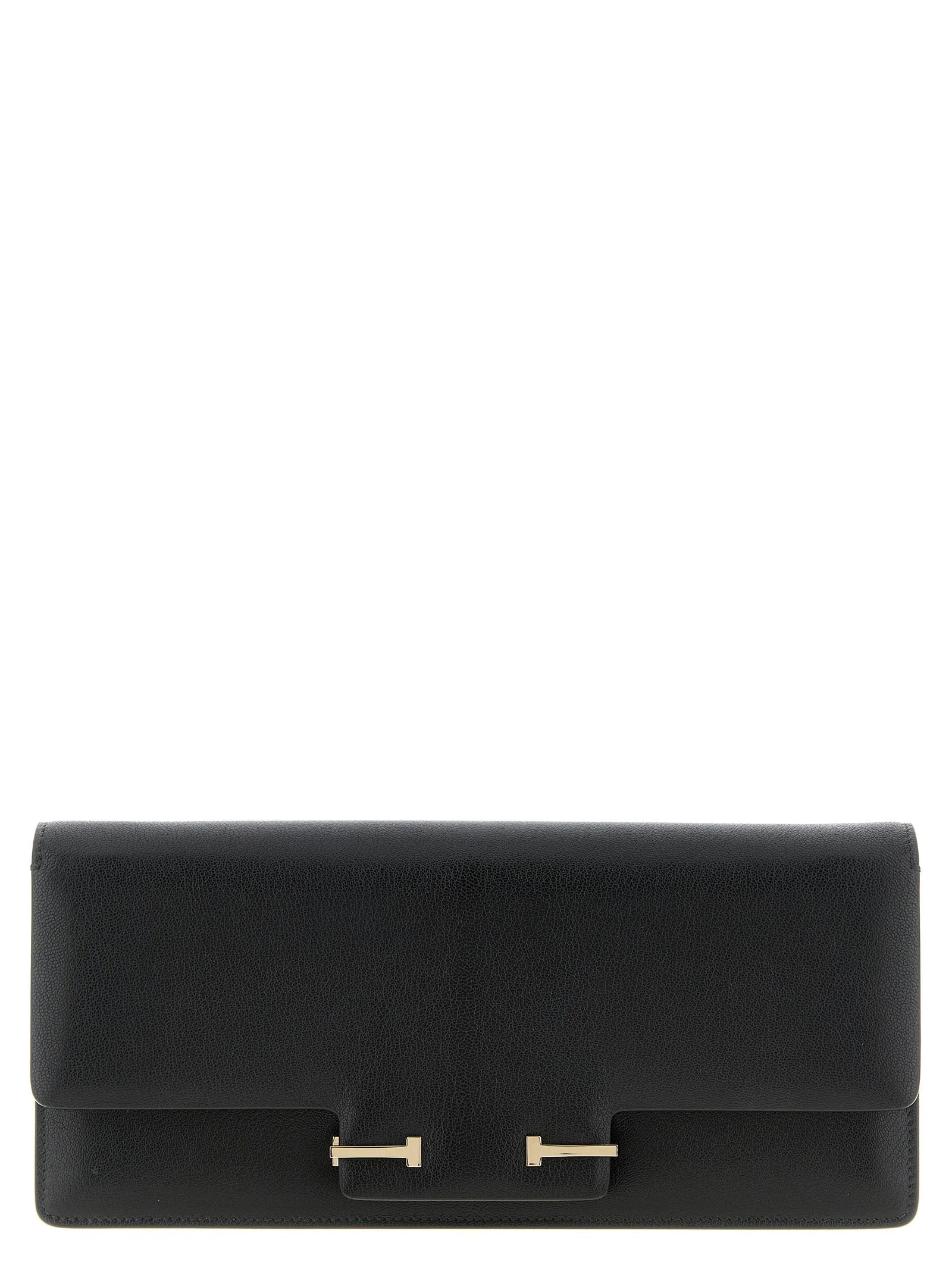 Tom Ford Black Goatskin Shoulder Bag