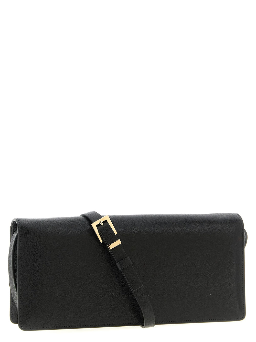 Tom Ford Black Goatskin Shoulder Bag