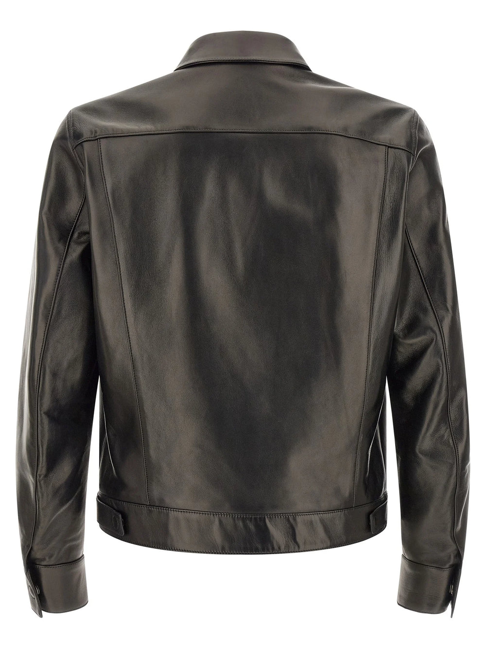 Tom Ford Black Lamb Leather Leather Jacket