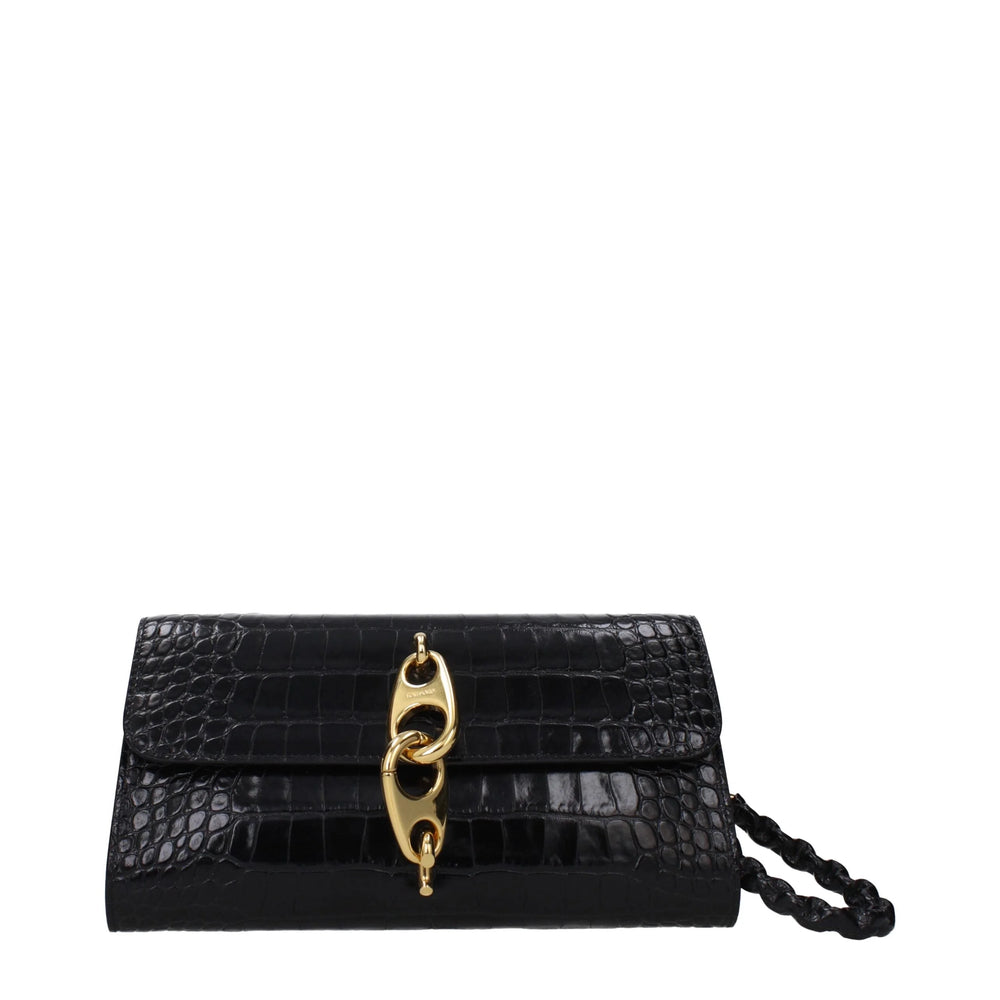 Tom Ford Black Leather Clutch Bag