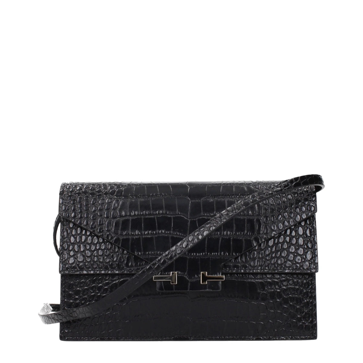 Tom Ford Black Leather Clutch Bag