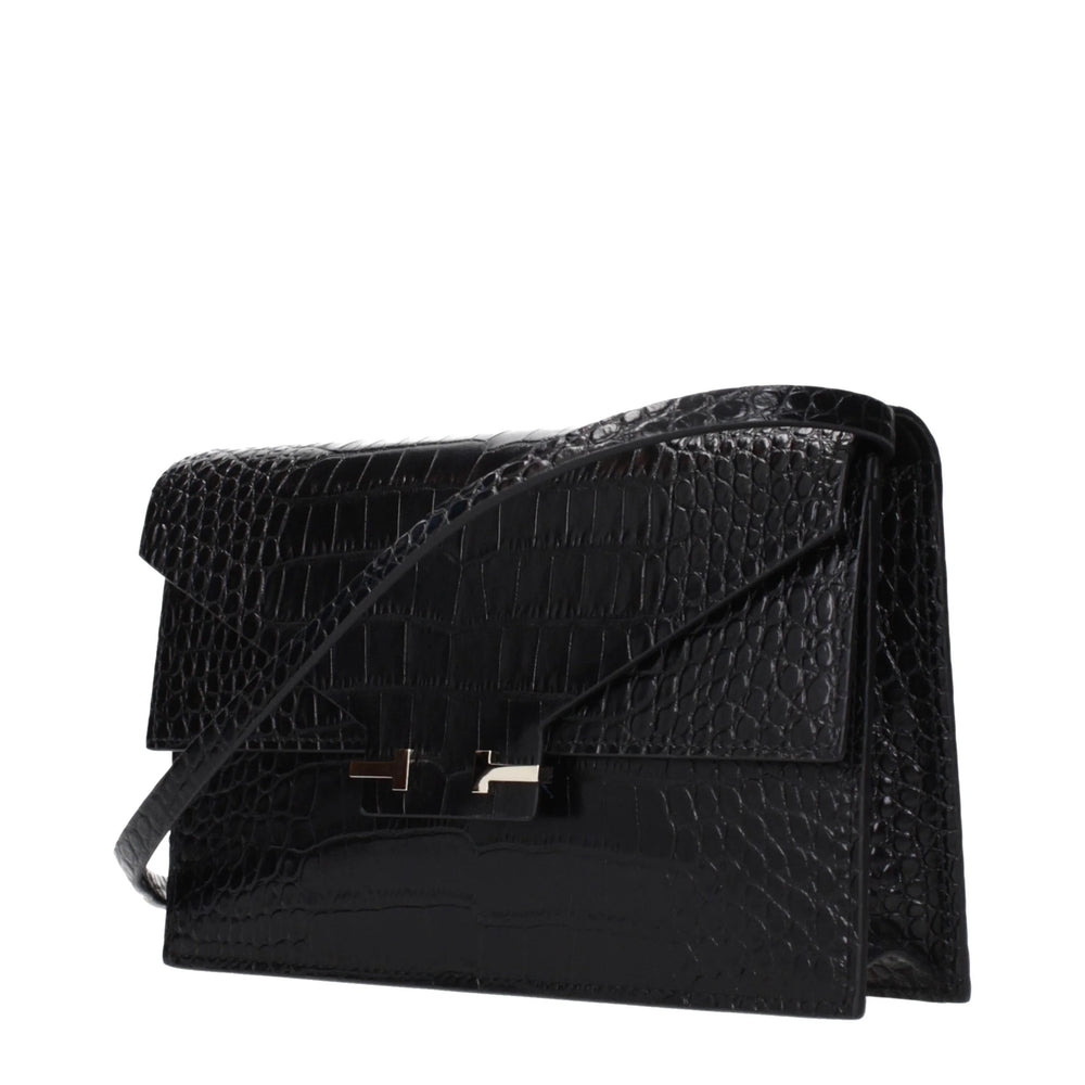 Tom Ford Black Leather Clutch Bag