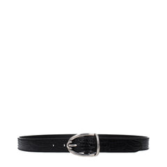 Tom Ford Fekete bőr öv - 110 cm / 44 hüvelyk
