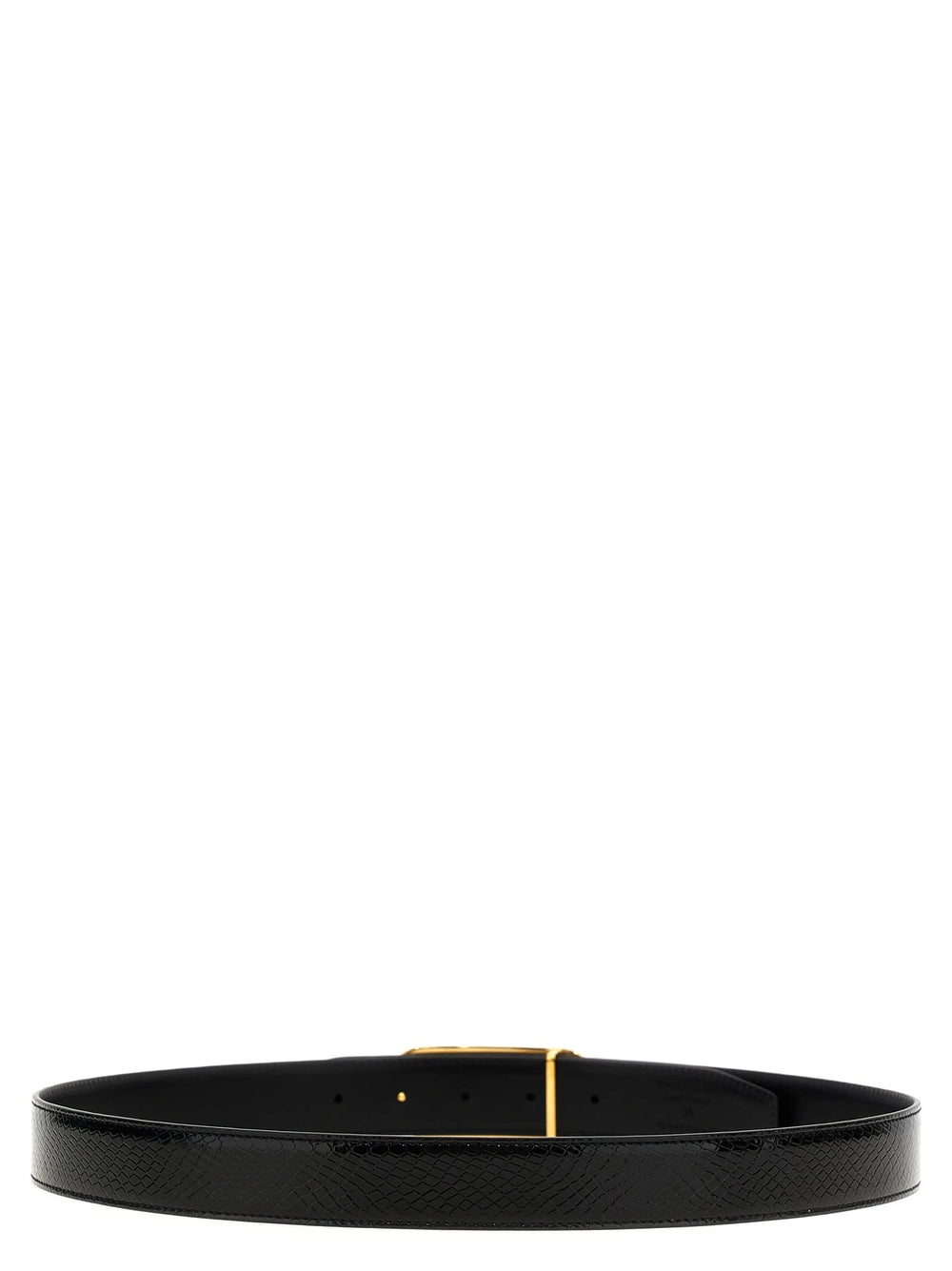 Tom Ford Musta Nahkainen Vyö