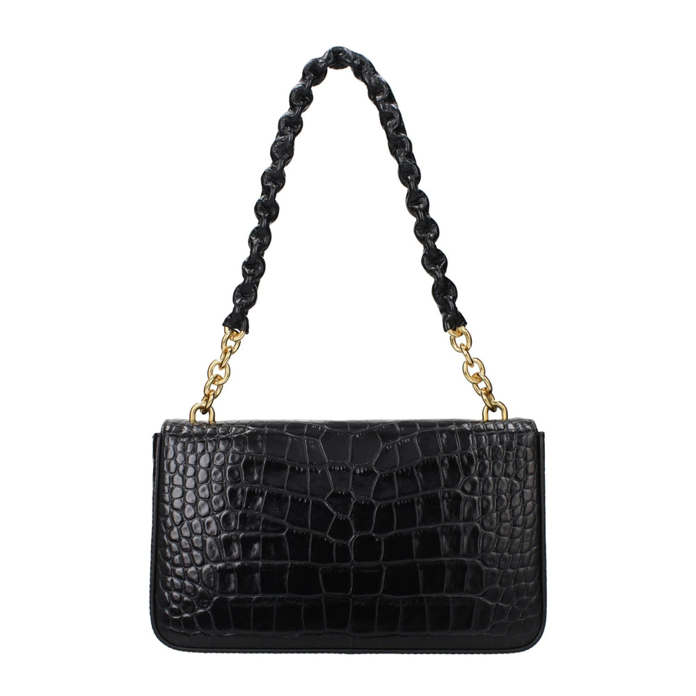 Tom Ford Black Leather Shoulder Bag