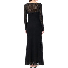 Tom Ford Black Metallic Fibre Casual Dress - S