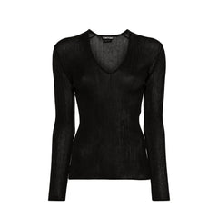 Tom Ford Black Polyamide Tank Tops - M