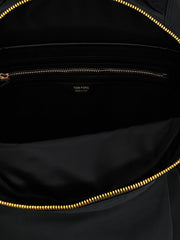 Tom Ford Black Polyester Backpack
