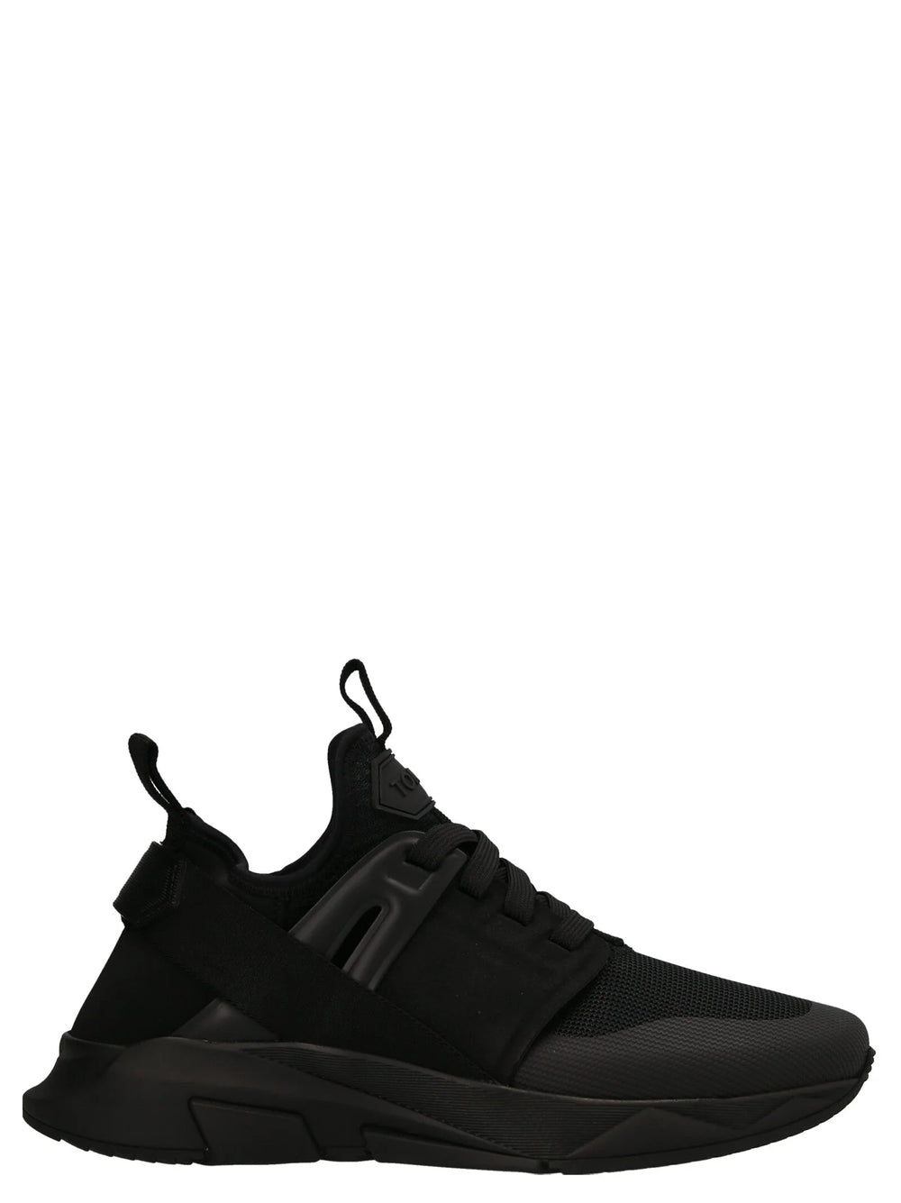 Tom Ford Black Polyethylene Athletic Sneakers - EU 40 | US 7