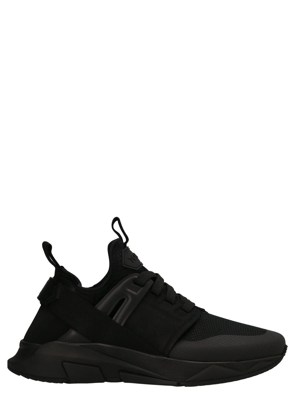 Tom Ford Black Polyethylene Athletic Sneakers - EU 40 | US 7