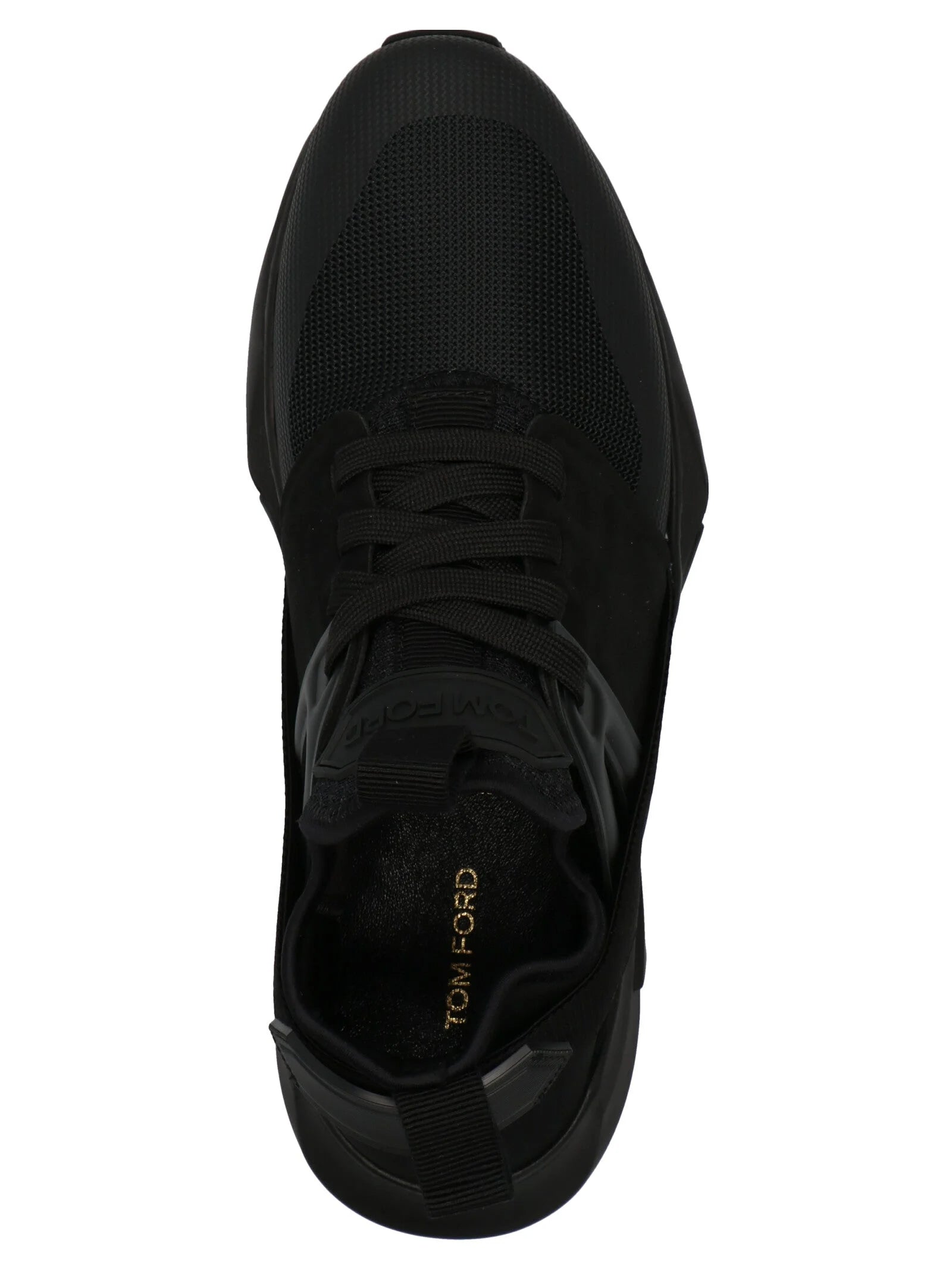 Tom Ford Black Polyethylene Athletic Sneakers - EU 40 | US 7