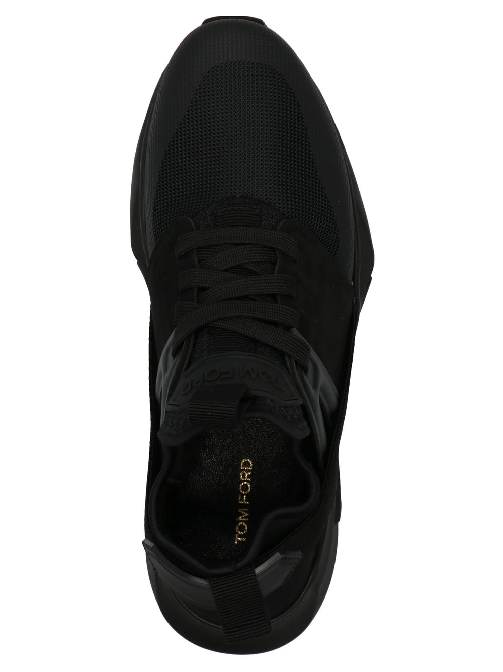 Tom Ford Black Polyethylene Athletic Sneakers - EU 40 | US 7